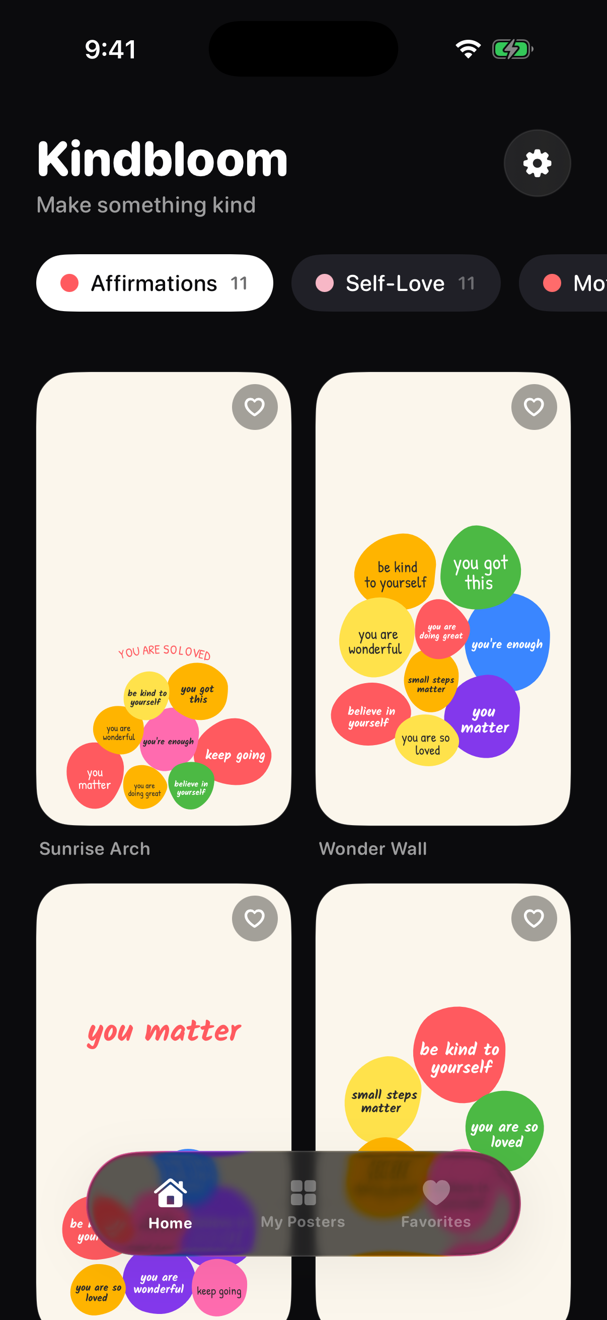 The Kindbloom gallery of poster styles